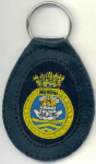 HMS ARK ROYAL - Leather Key Fob